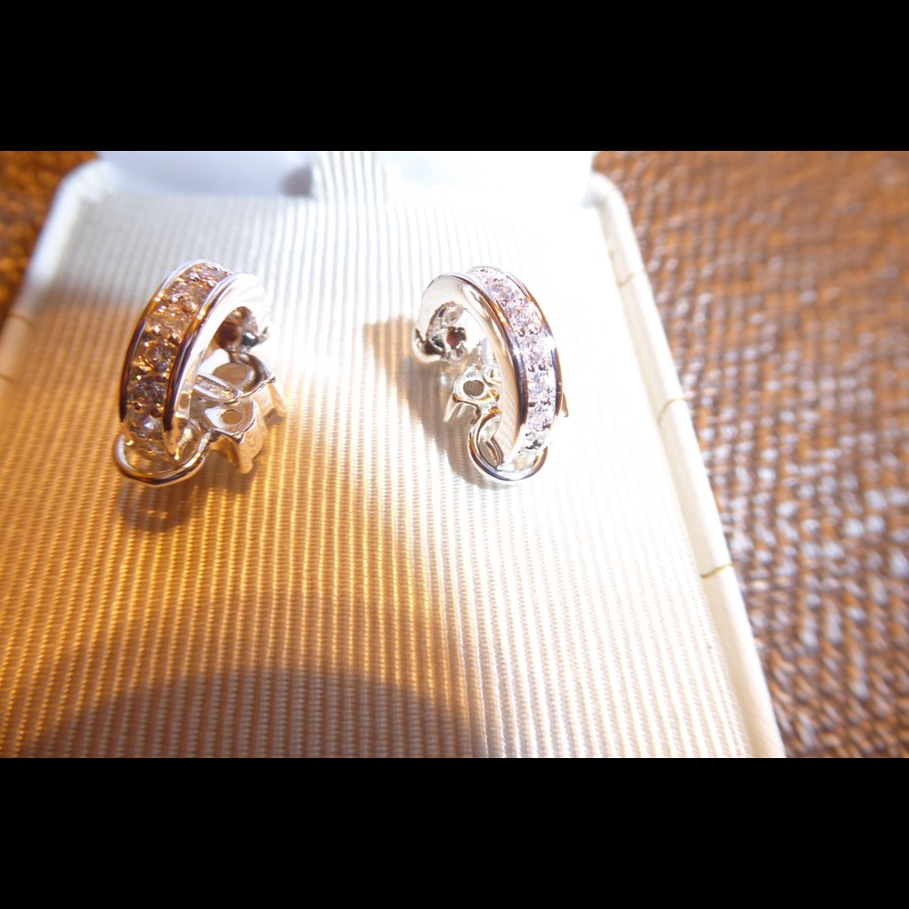 Disney Silver Ear Rings - Picture 2 of 3